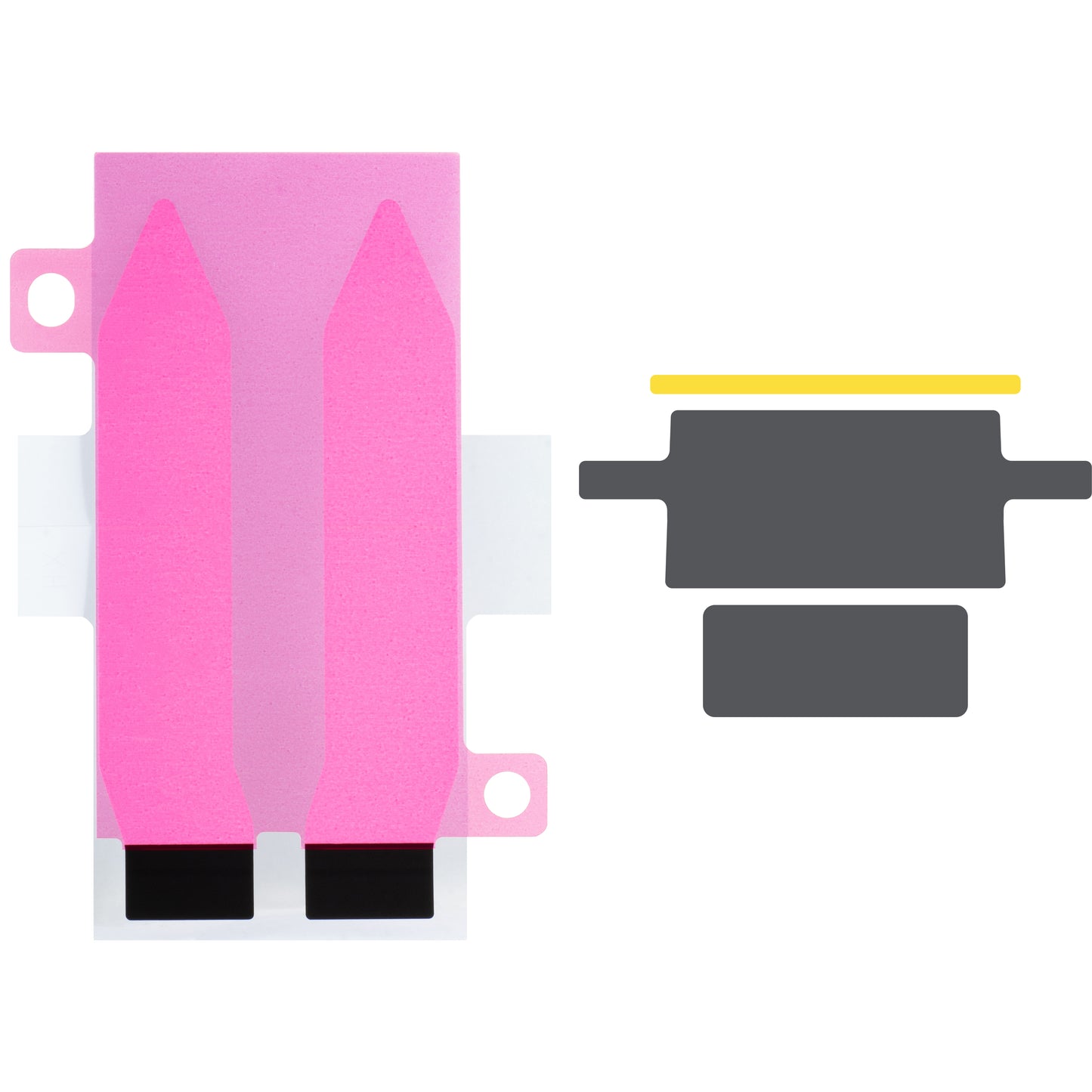 Μπαταρία Apple iPhone 15 Plus, με ενσωμάτωση Ταινίας Flex BMS (δεν απαιτείται συγκόλληση επαφών)