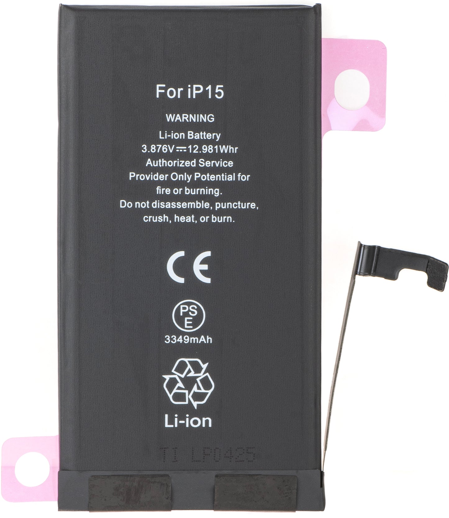Battery for Apple iPhone 15, Diagnostic