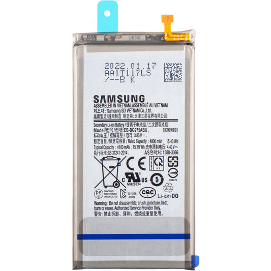 Μπαταρία Samsung Galaxy S10+ G975, EB-BG975ABU, Service Pack GH82-18827A
