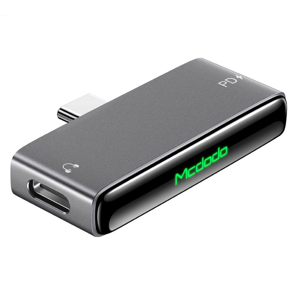 Προσαρμογέας Ήχου USB-C - USB-C / USB-C McDodo CA-7670, Μαύρο
