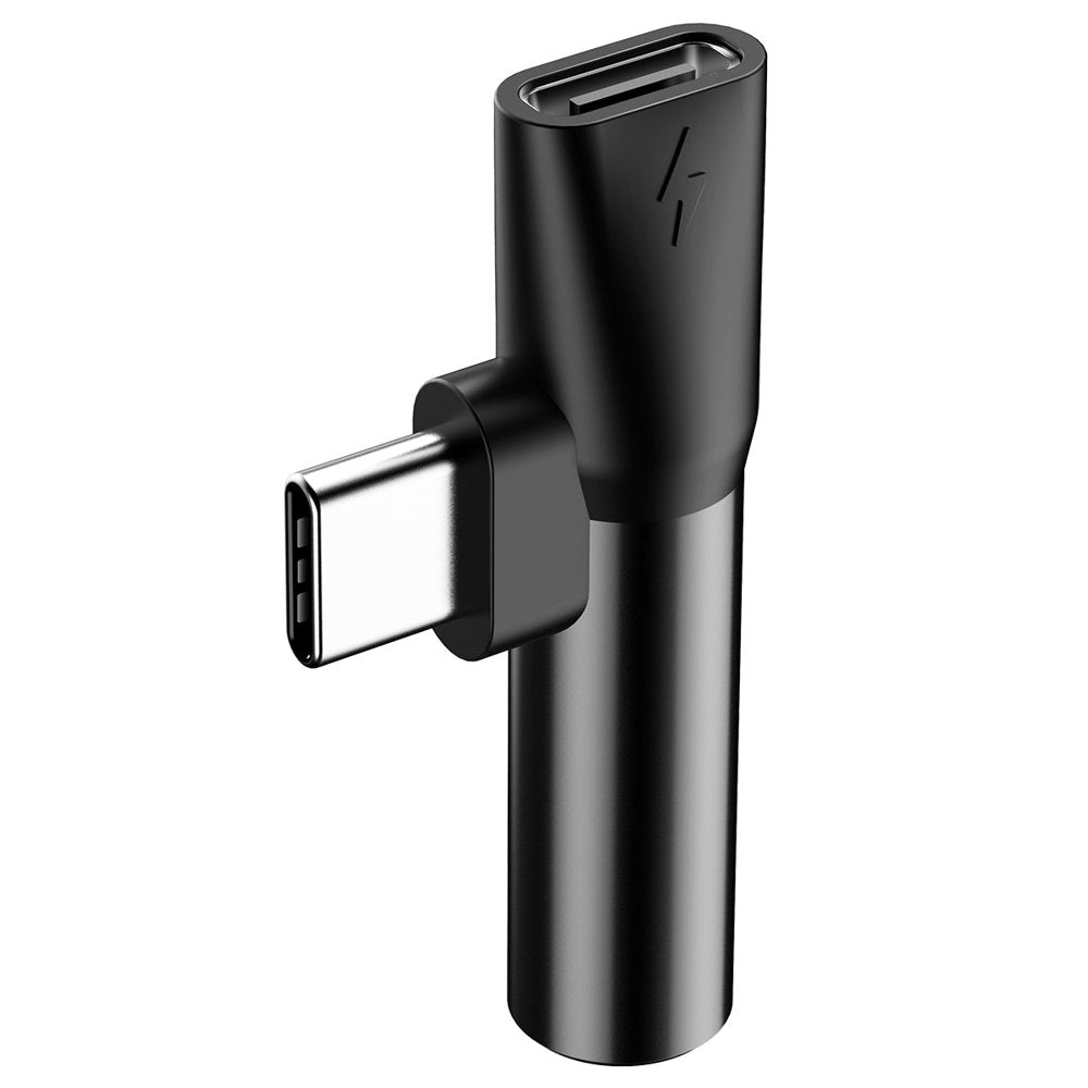 Προσαρμογέας Ήχου USB-C - USB-C / 3.5mm Baseus L41, Μαύρο CATL41-01