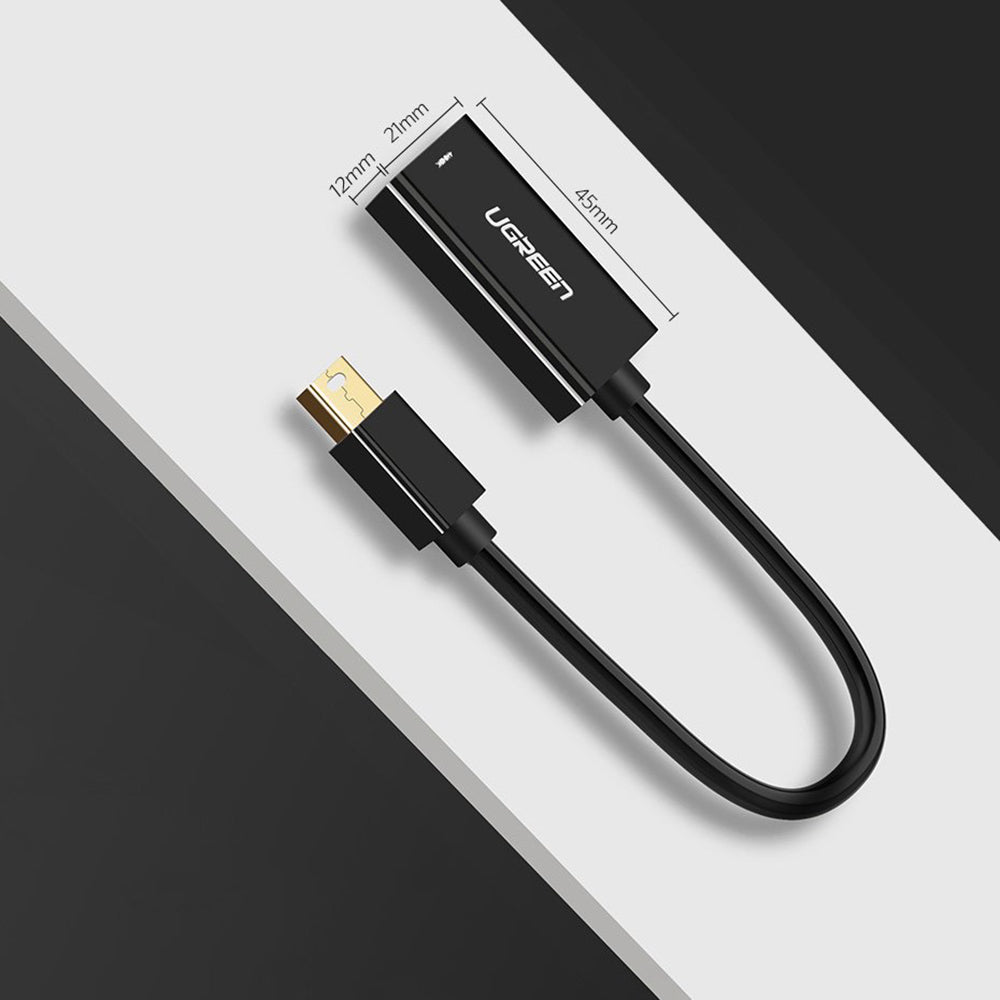 Αντάπτορας Βίντεο UGREEN MD112 (10461), MiniDisplayPort - HDMI, Μαύρο