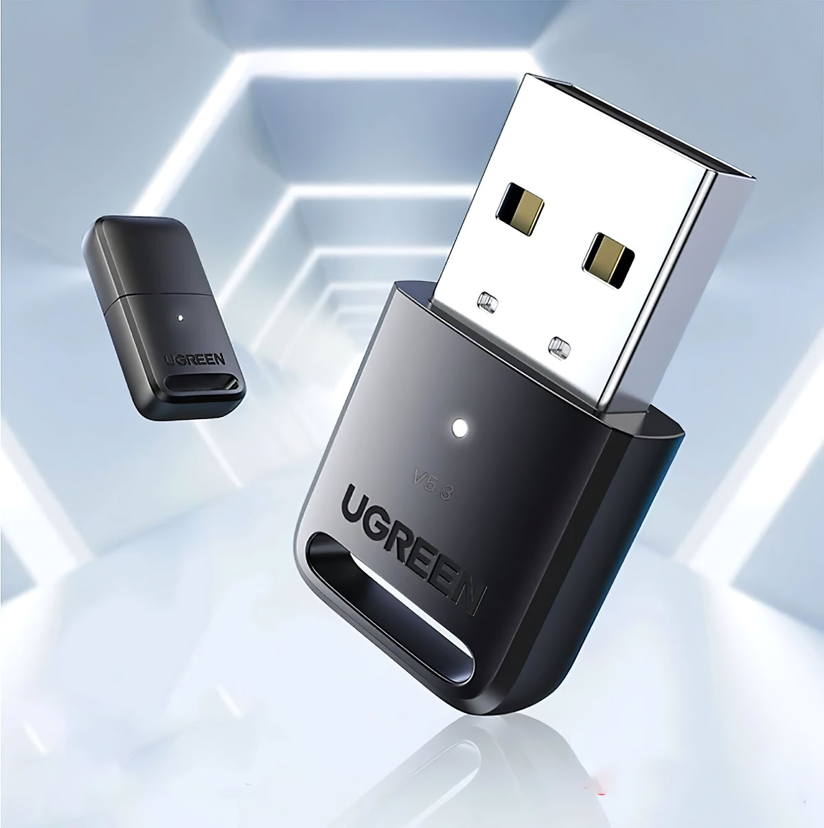 Προσαρμογέας Bluetooth USB UGREEN CM591 (90225), Μαύρο