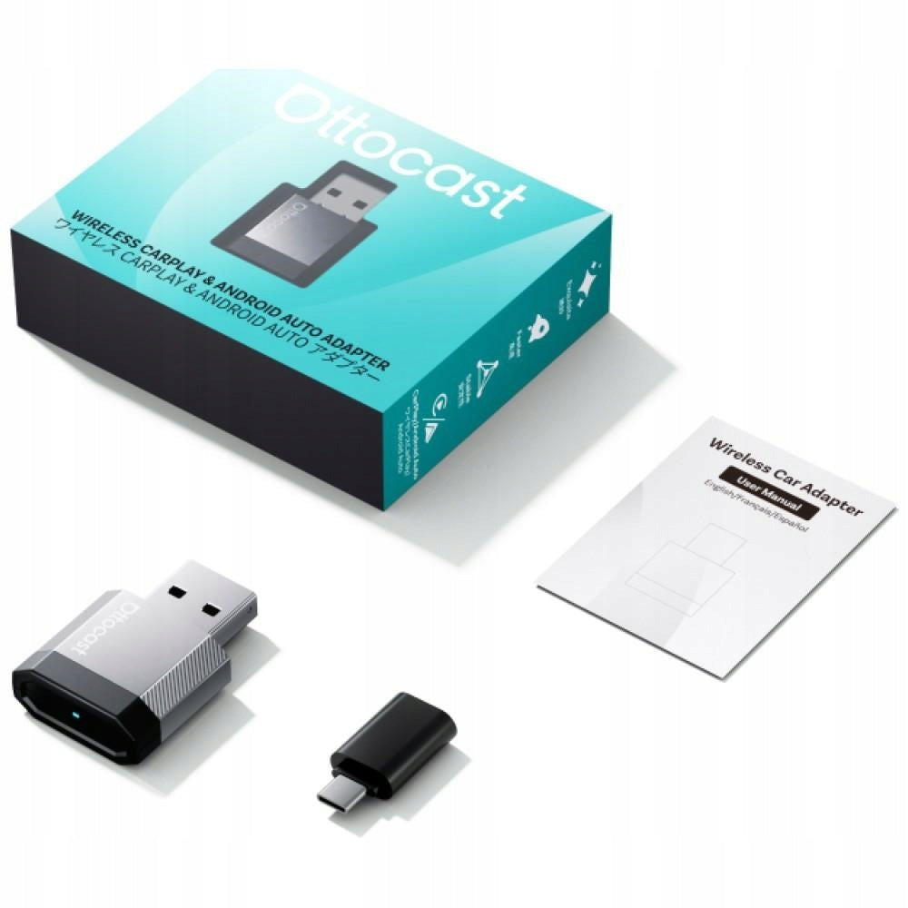 Ασύρματος προσαρμογέας Carplay / Android Auto Ottocast Mini Nova για Apple iPhone / Android Series CA530-T3