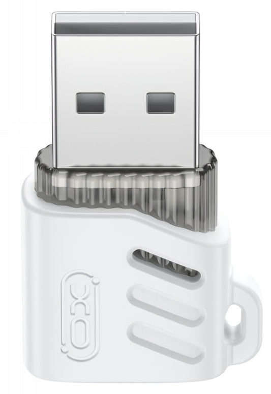 Προσαρμογέας Δεδομένων και Φόρτισης USB-C - USB-A XO Design NB256D, Λευκό