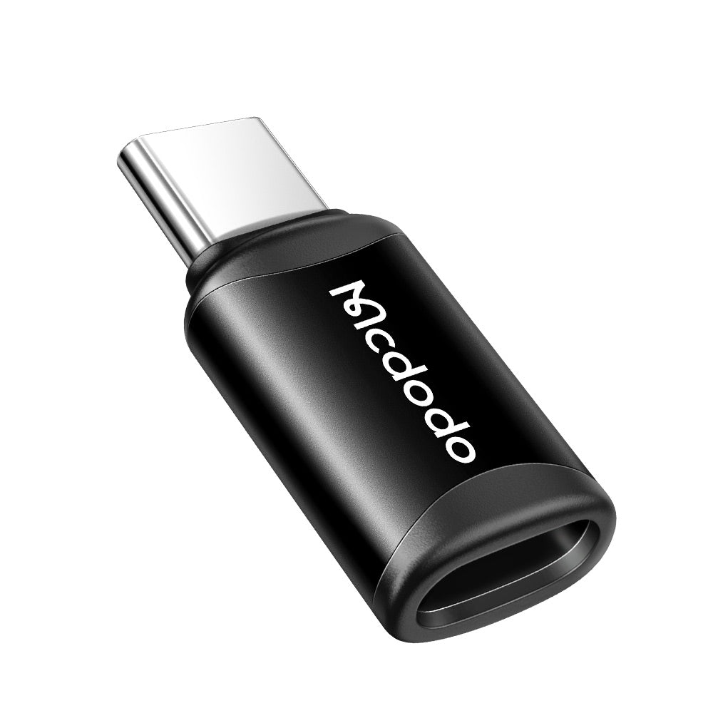 Προσαρμογέας Δεδομένων και Φόρτισης Lightning - USB-C McDodo OT-7700, Μαύρο