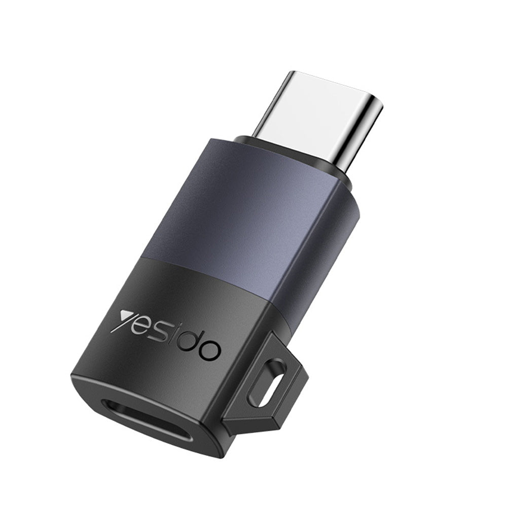 Προσαρμογέας Δεδομένων και Φόρτισης Lightning - USB-C Yesido GS28, Γκρι