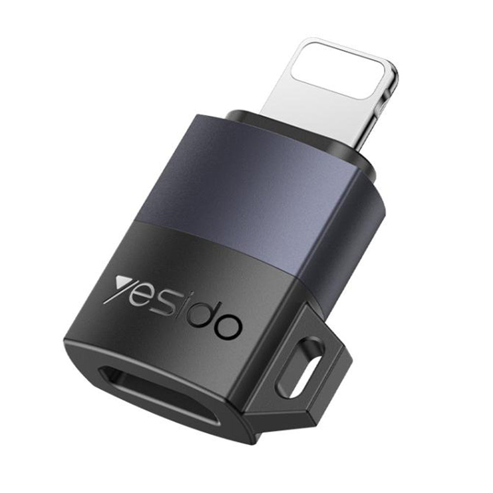 Προσαρμογέας Δεδομένων και Φόρτισης microUSB - Lightning Yesido GS30, Γκρι