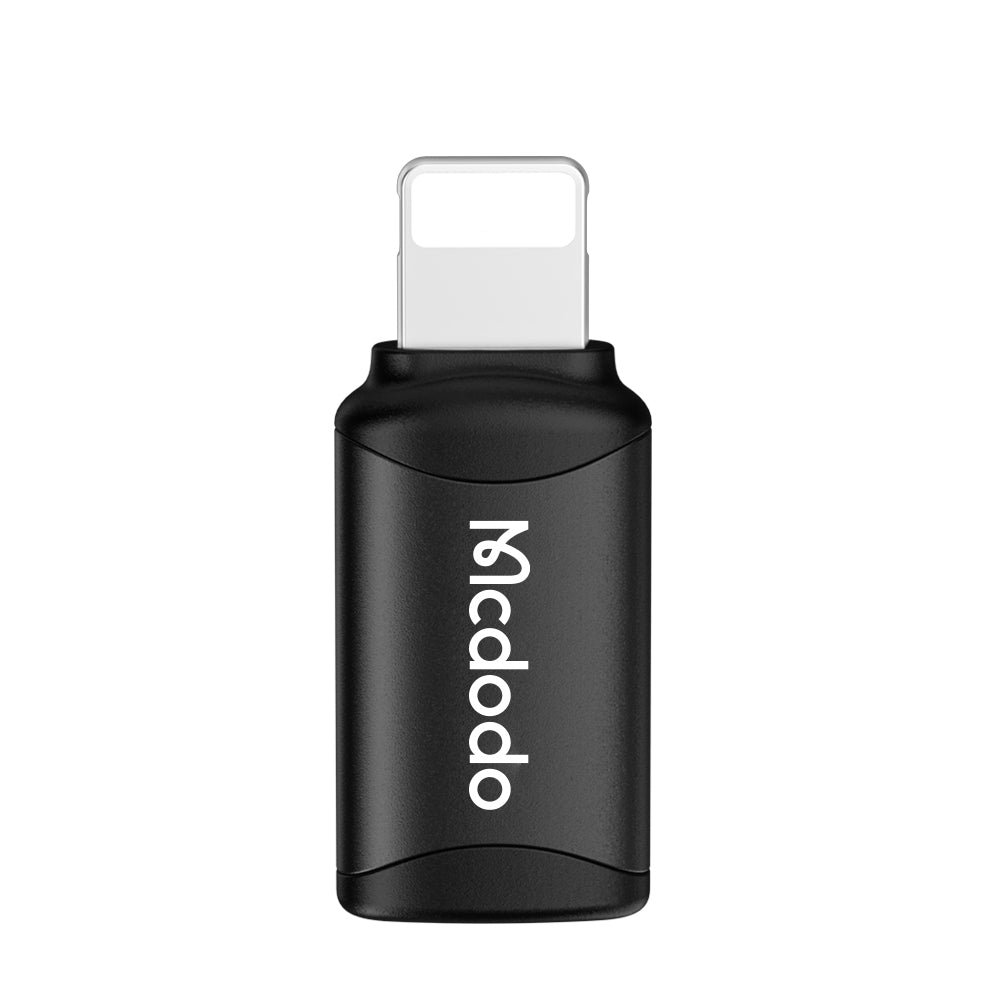 Προσαρμογέας Δεδομένων και Φόρτισης USB-C - Lightning McDodo OT-7680, Μαύρο