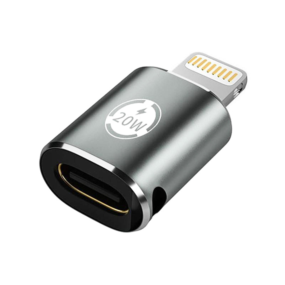 Προσαρμογέας Δεδομένων και Φόρτισης USB-C - Lightning Techsuit A11 TitanCoreX, Γκρι