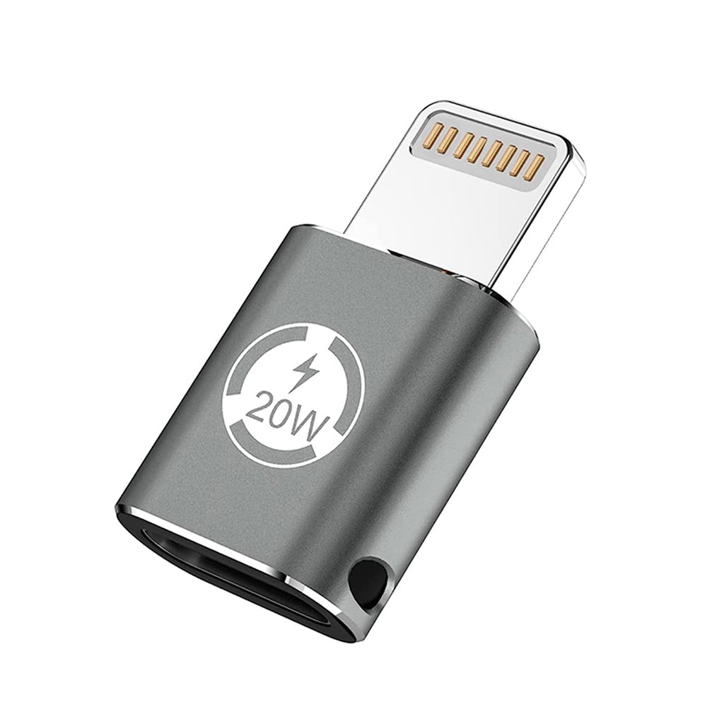 Προσαρμογέας Δεδομένων και Φόρτισης USB-C - Lightning Techsuit A11 TitanCoreX, Γκρι