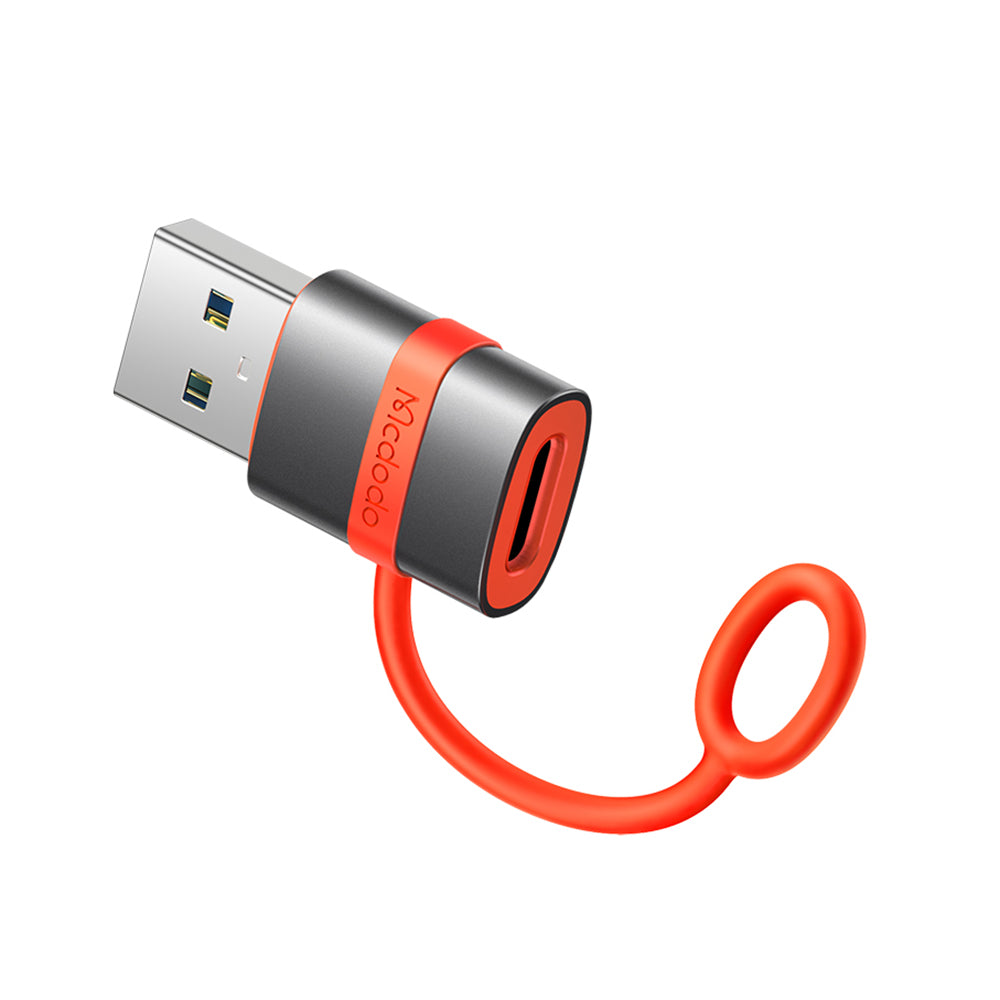 Προσαρμογέας Δεδομένων και Φόρτισης USB-C - USB-A McDodo OT-3800, Γκρι