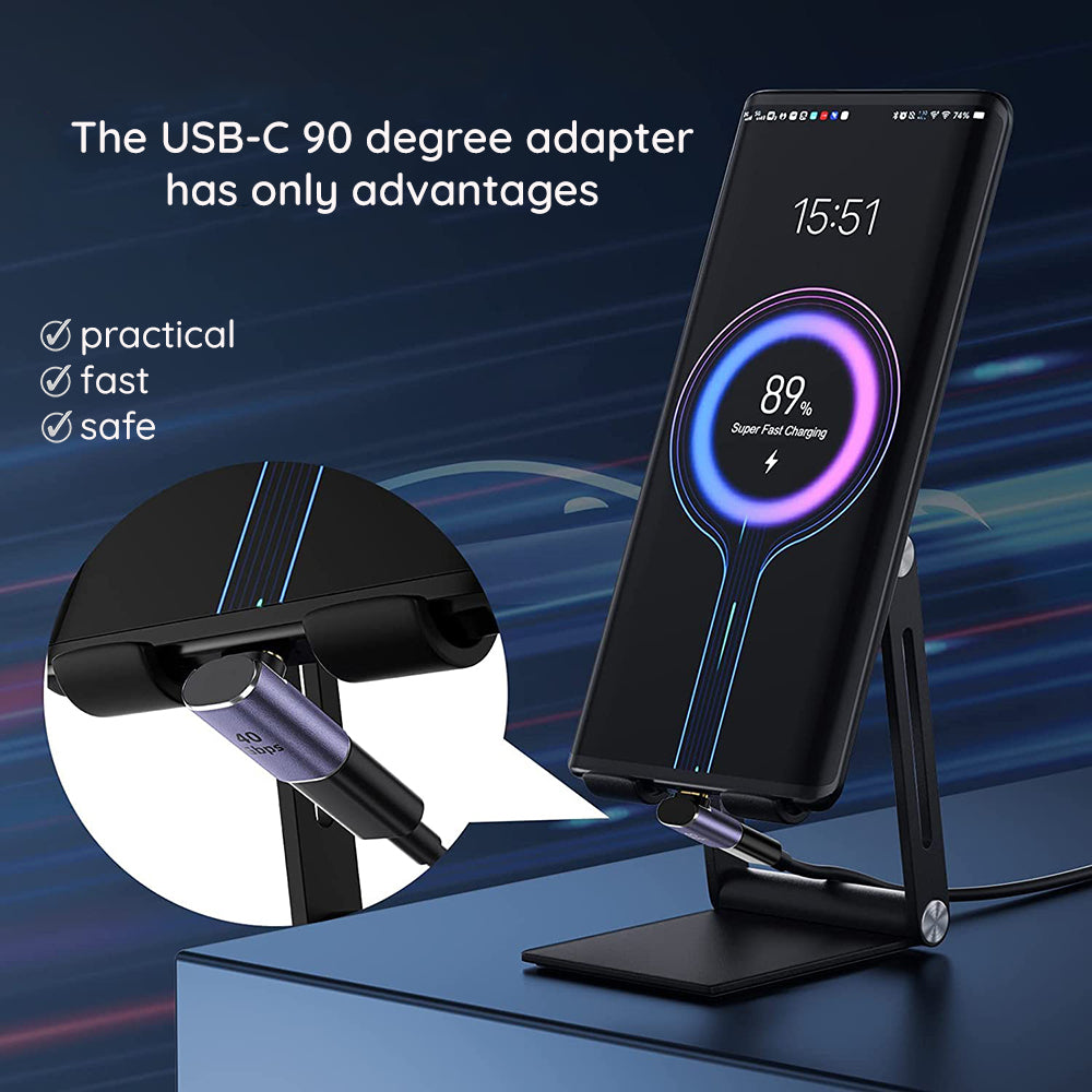Προσαρμογέας Δεδομένων και Φόρτισης USB-C - USB-C Techsuit A12 TitanCoreX, Γκρι
