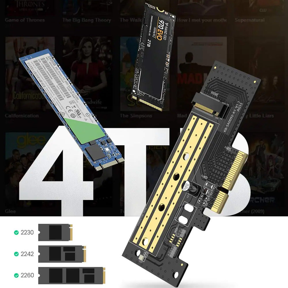 Προσαρμογέας Διεπαφής SSD UGREEN CM302 (70503), NVMe M.2 - PCIe 3.0 X4