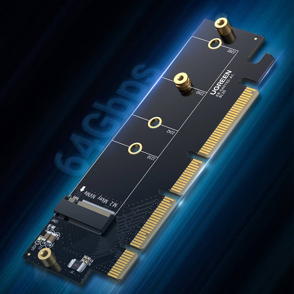 Προσαρμογέας Διεπαφής SSD UGREEN CM465 (30715), NVMe M.2 - PCIe 4.0 X4