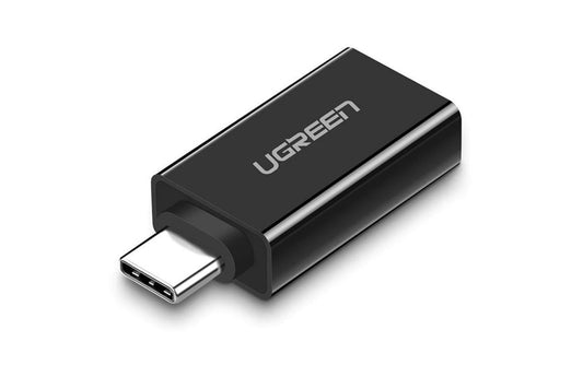 Προσαρμογέας OTG USB-C - USB-A UGREEN US173, Μαύρο