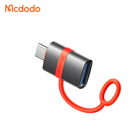 Προσαρμογέας OTG USB-C - USB-A McDodo OT-3810, Γκρι