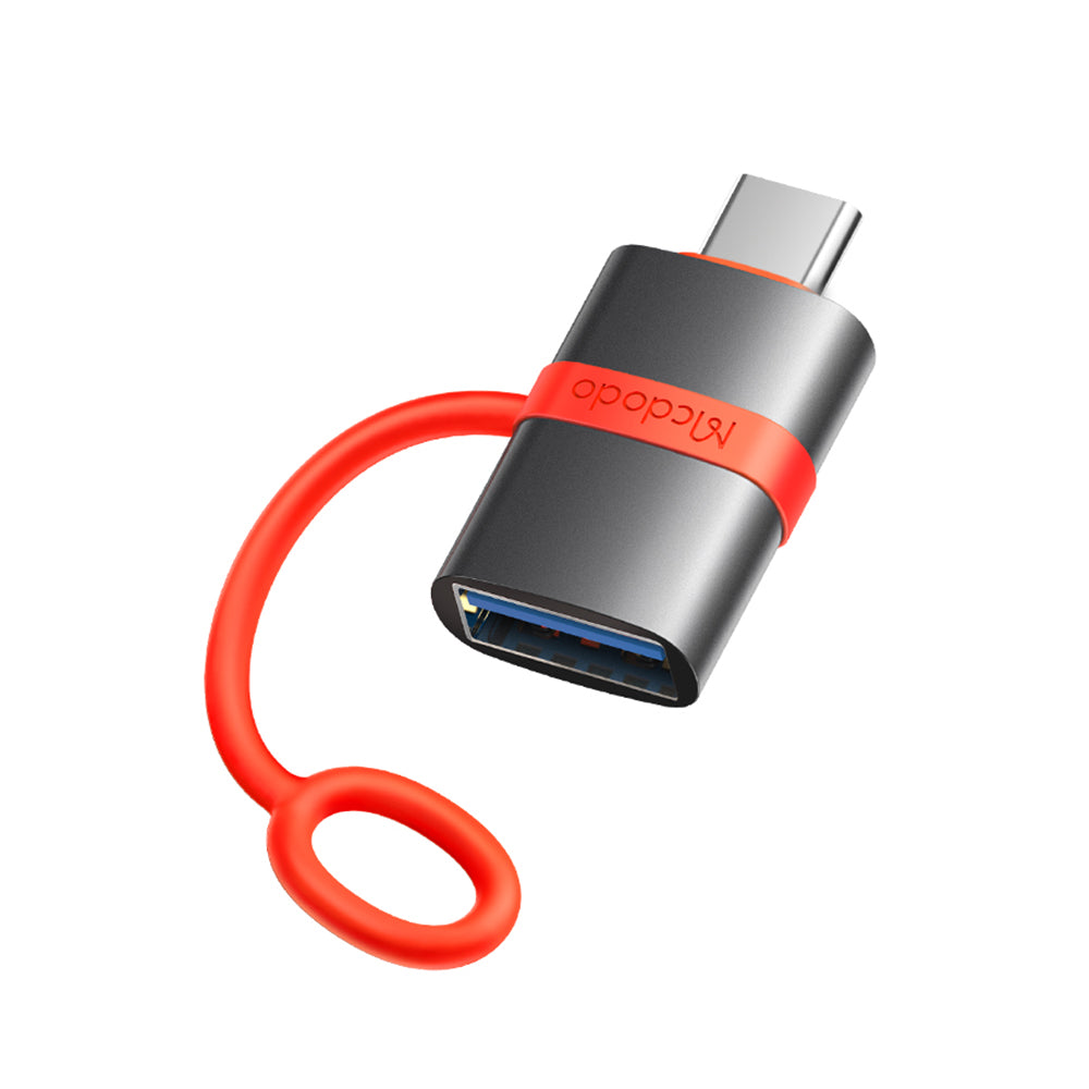 Προσαρμογέας OTG USB-C - USB-A McDodo OT-3810, Γκρι
