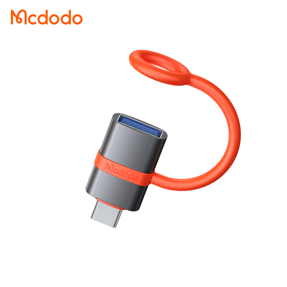 Προσαρμογέας OTG USB-C - USB-A McDodo OT-3810, Γκρι