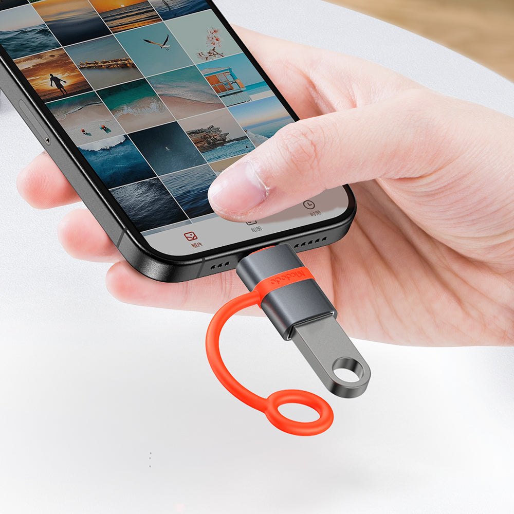 Προσαρμογέας OTG USB-C - USB-A McDodo OT-3810, Γκρι