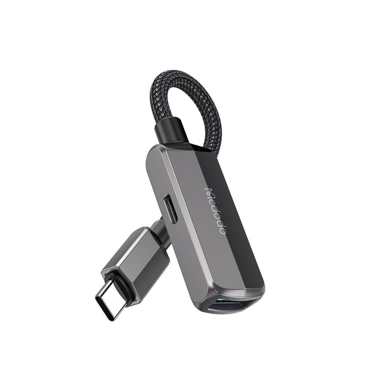 Προσαρμογέας OTG USB-C - USB-A / USB-C McDodo CA-2830, Γκρι