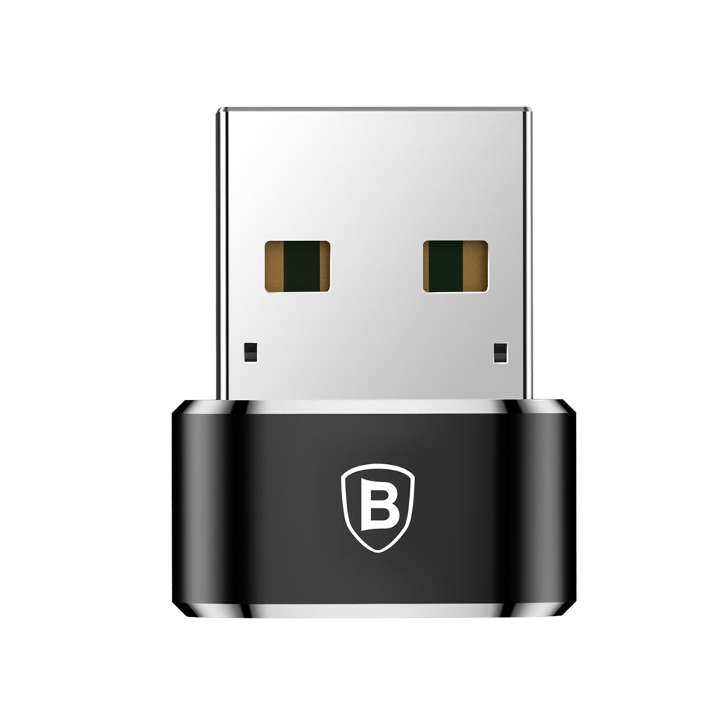 Προσαρμογέας Δεδομένων και Φόρτισης USB-C - USB-A Baseus, Μαύρος CAAOTG-01