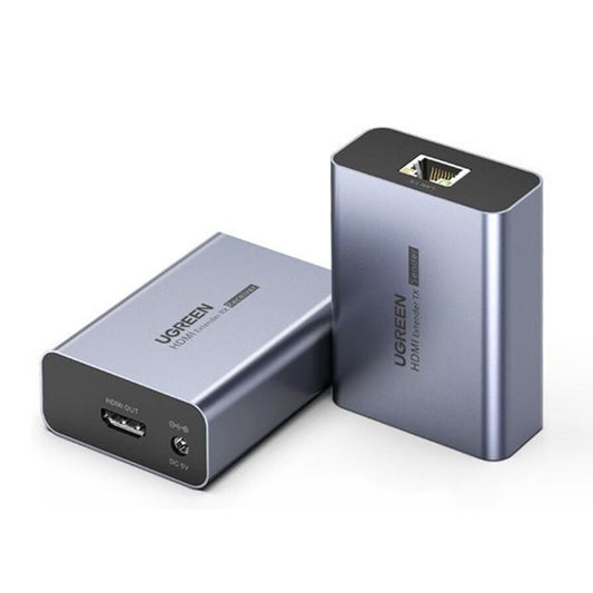 Προσαρμογέας Βίντεο UGREEN CM455 (20519EU), HDMI - RJ45, 1080P, Γκρι