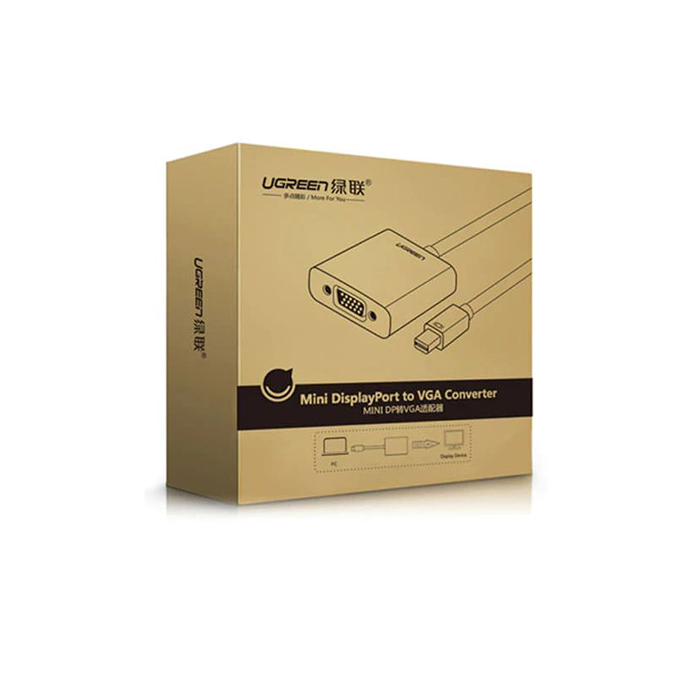 Αντάπτορας Βίντεο UGREEN, MiniDisplayPort - VGA, 1080P, Μαύρο