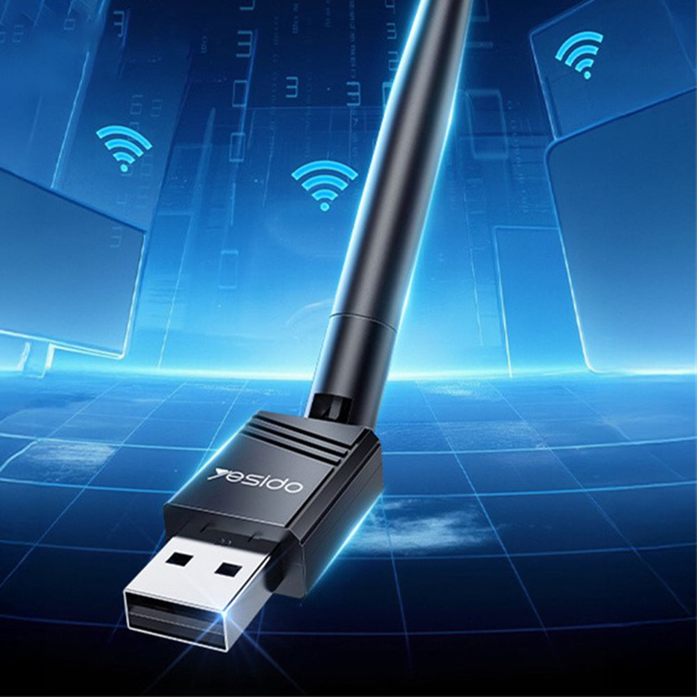 Ασύρματος Προσαρμογέας Yesido WP11, 150Mbps, Μαύρο