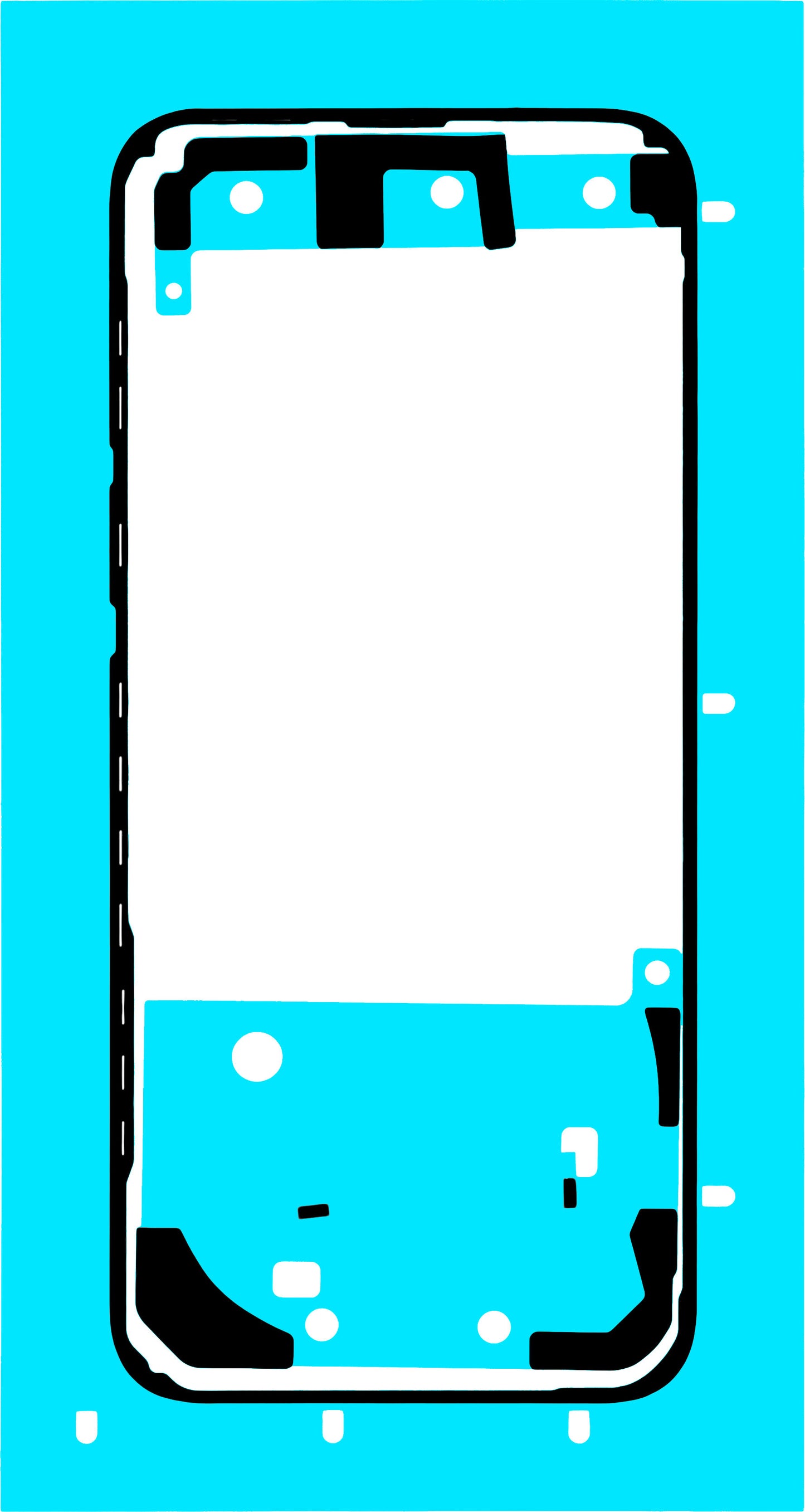 Κόλλα Καπάκι Μπαταρίας Honor Magic8 Pro, Service Pack 5163AGCT