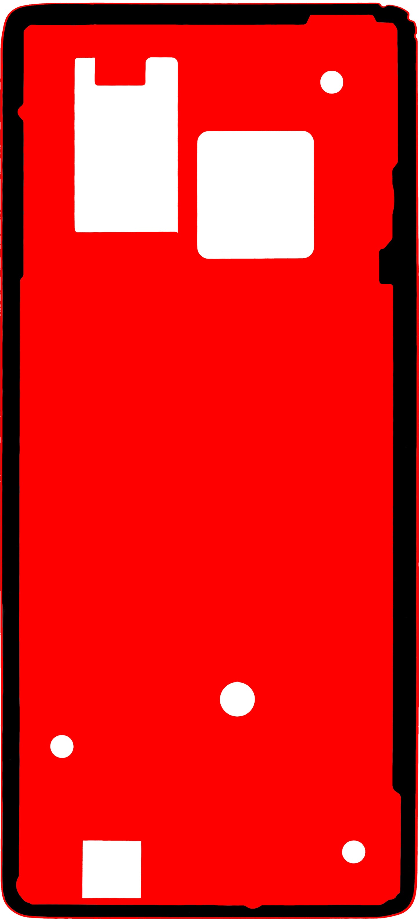 Κόλλα Καπάκι Μπαταρίας Motorola Moto G85, Service Pack 5948C24892