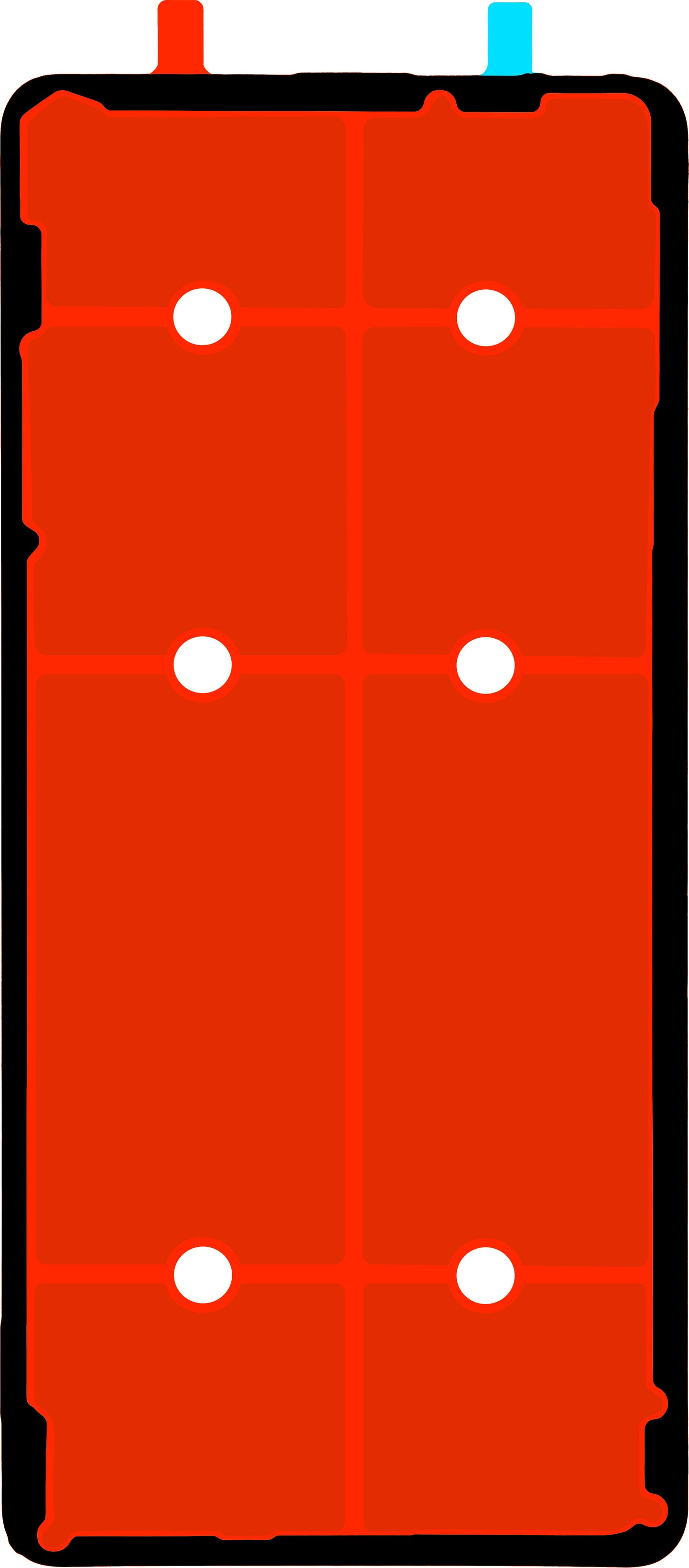 Κόλλα Καπάκι Μπαταρίας Realme GT 6, Service Pack 612717000253