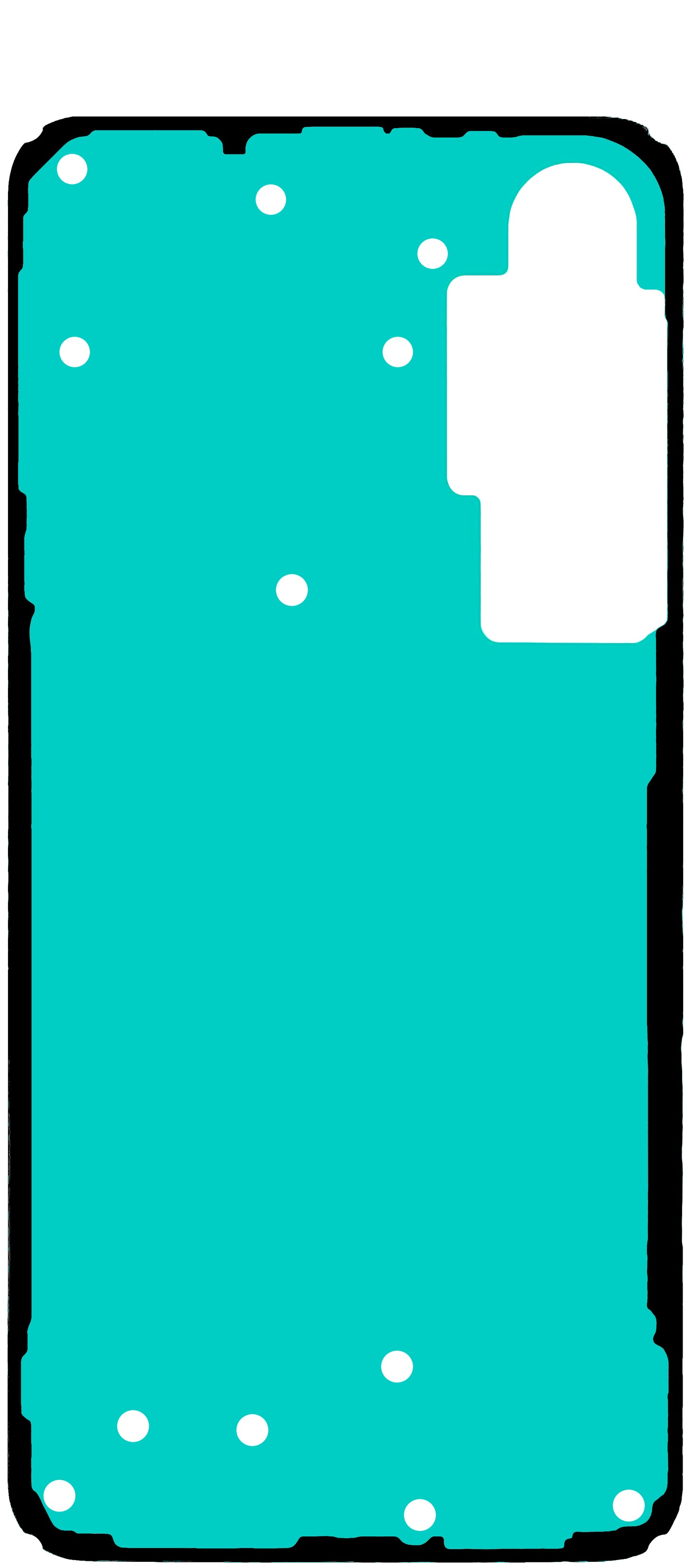 Κόλλα Καπάκι Μπαταρίας Samsung Galaxy S24 FE S721, Service Pack GH81-26418A