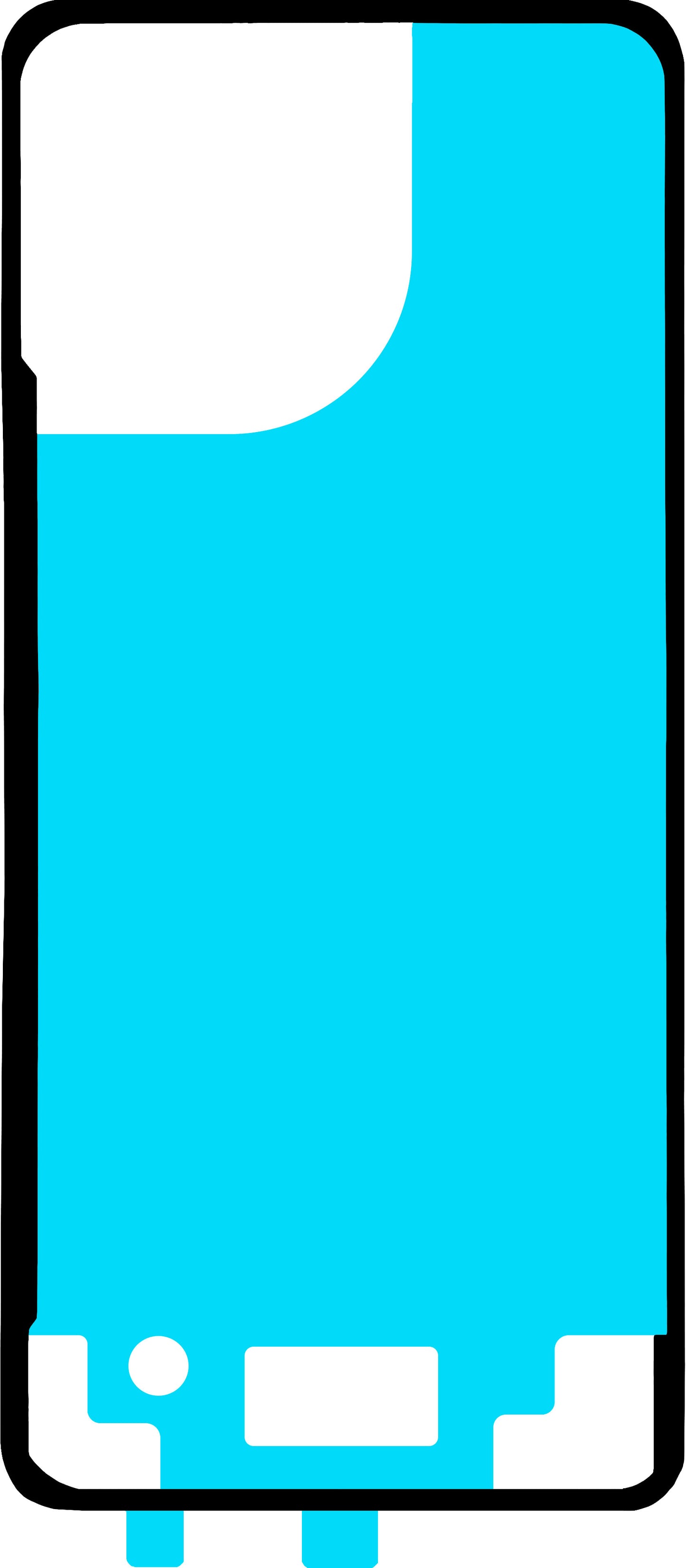 Κόλλα Καπακιού Μπαταρίας Xiaomi Poco X7 Pro