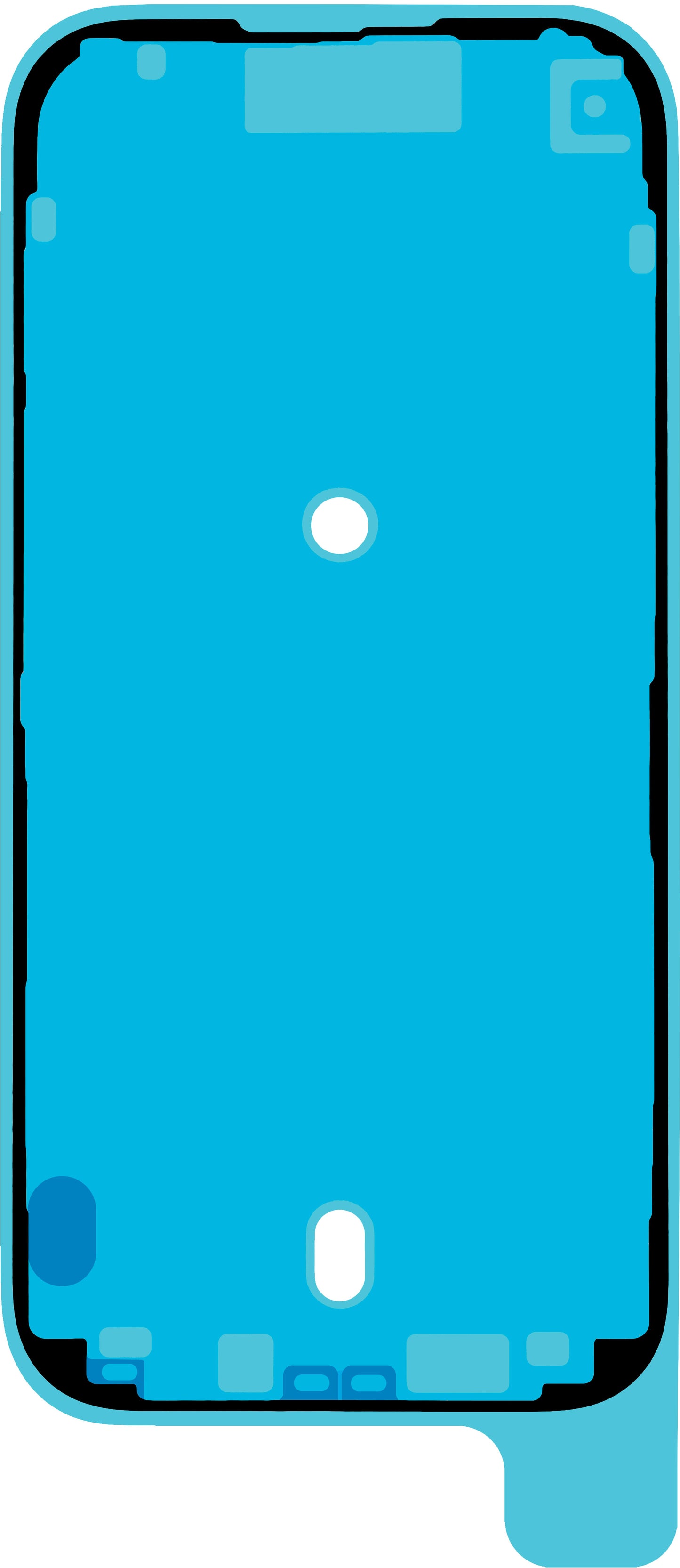 Κόλλα Οθόνης Apple iPhone 16 Pro, Service Pack 923-11067