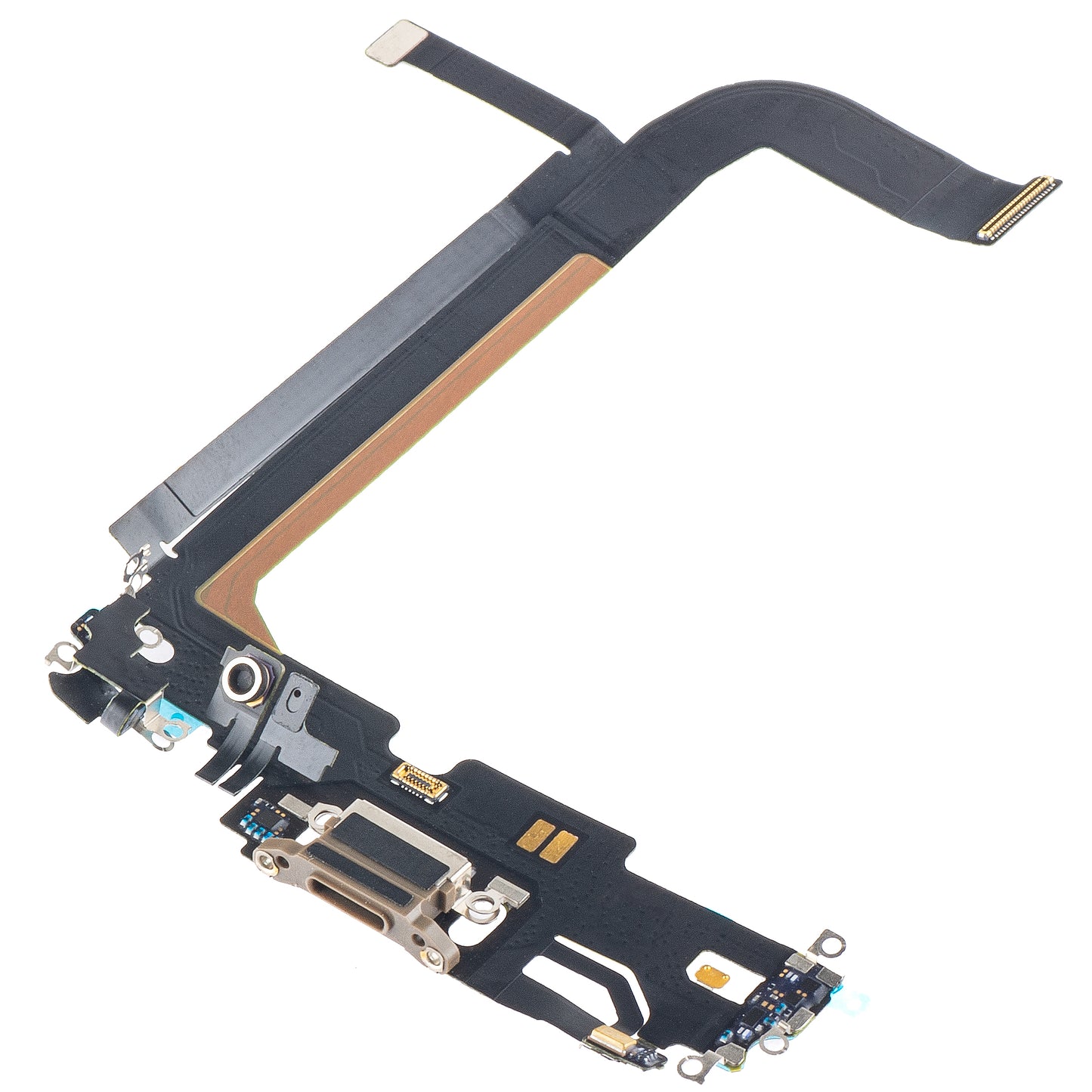Καλώδιο με Συνδετήρα Φόρτισης - Μικρόφωνο Apple iPhone 13 Pro Max, Χρυσό