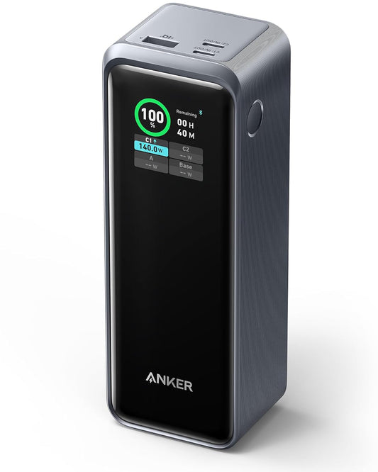 Εξωτερική μπαταρία Anker Prime, 27650mAh, 250W, QC + PD, 1 x USB-A - 2 x USB-C, μαύρο A1340011 A1340011