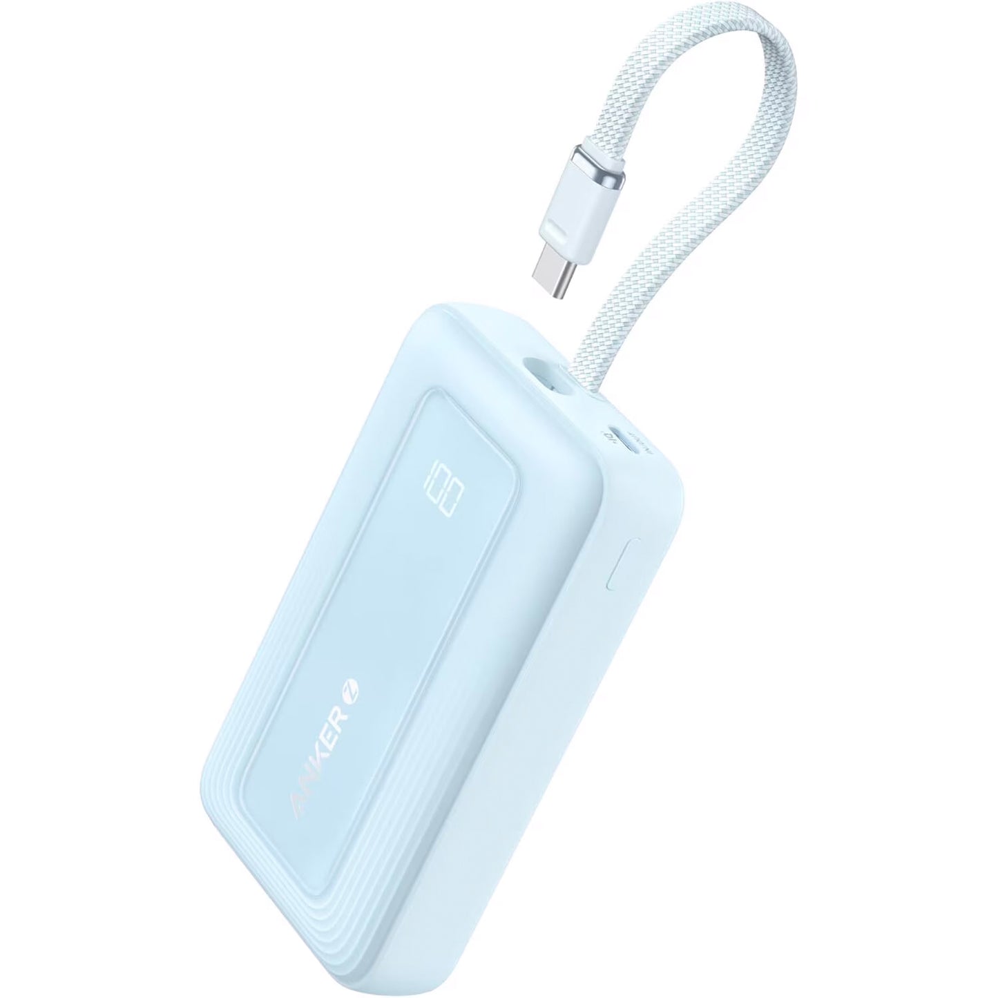 Εξωτερική Μπαταρία Anker Zolo, 10000mAh, 30W, QC + PD, 1 x USB-A - 2 x USB-C, Μπλε A1688031