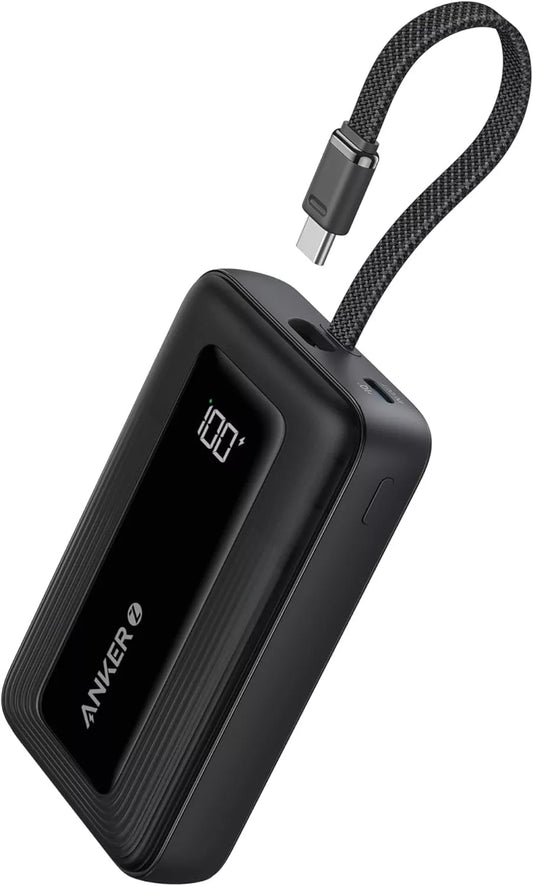 Εξωτερική Μπαταρία Anker Zolo, 20000mAh, 30W, QC + PD, 1 x USB-A - 2 x USB-C, Μαύρη A1689H11