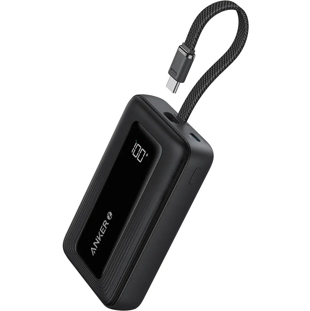 Εξωτερική Μπαταρία Anker Zolo, 10000mAh, 30W, QC + PD, 1 x USB-A - 2 x USB-C, Μαύρη A1688H11
