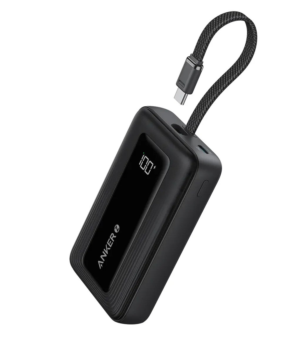 Εξωτερική Μπαταρία Anker Zolo, 10000mAh, 30W, QC + PD, 1 x USB-A - 2 x USB-C, Μαύρη A1688H11