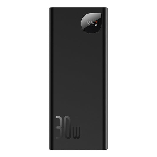 Εξωτερική μπαταρία Baseus Adaman, 20000mAh, 30W, QC + PD, 1 x USB-C - 2 x USB-A, μαύρο PPAD030001 PPAD030001