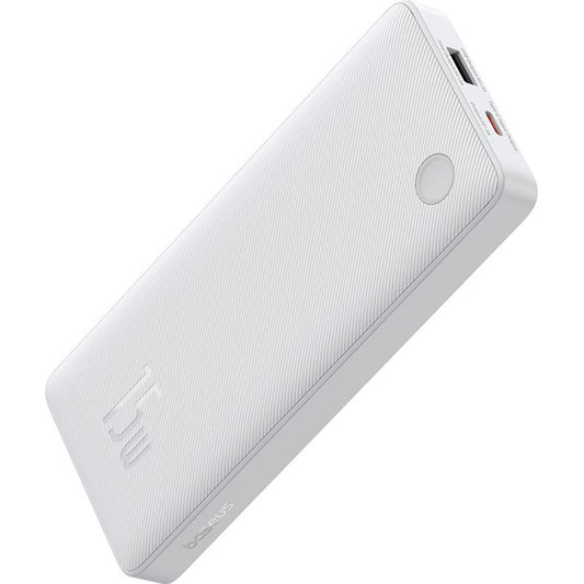 Εξωτερική μπαταρία Baseus Airpow Lite, 10000mAh, 15W, 1 x USB-A - 1 x USB-C, λευκό
