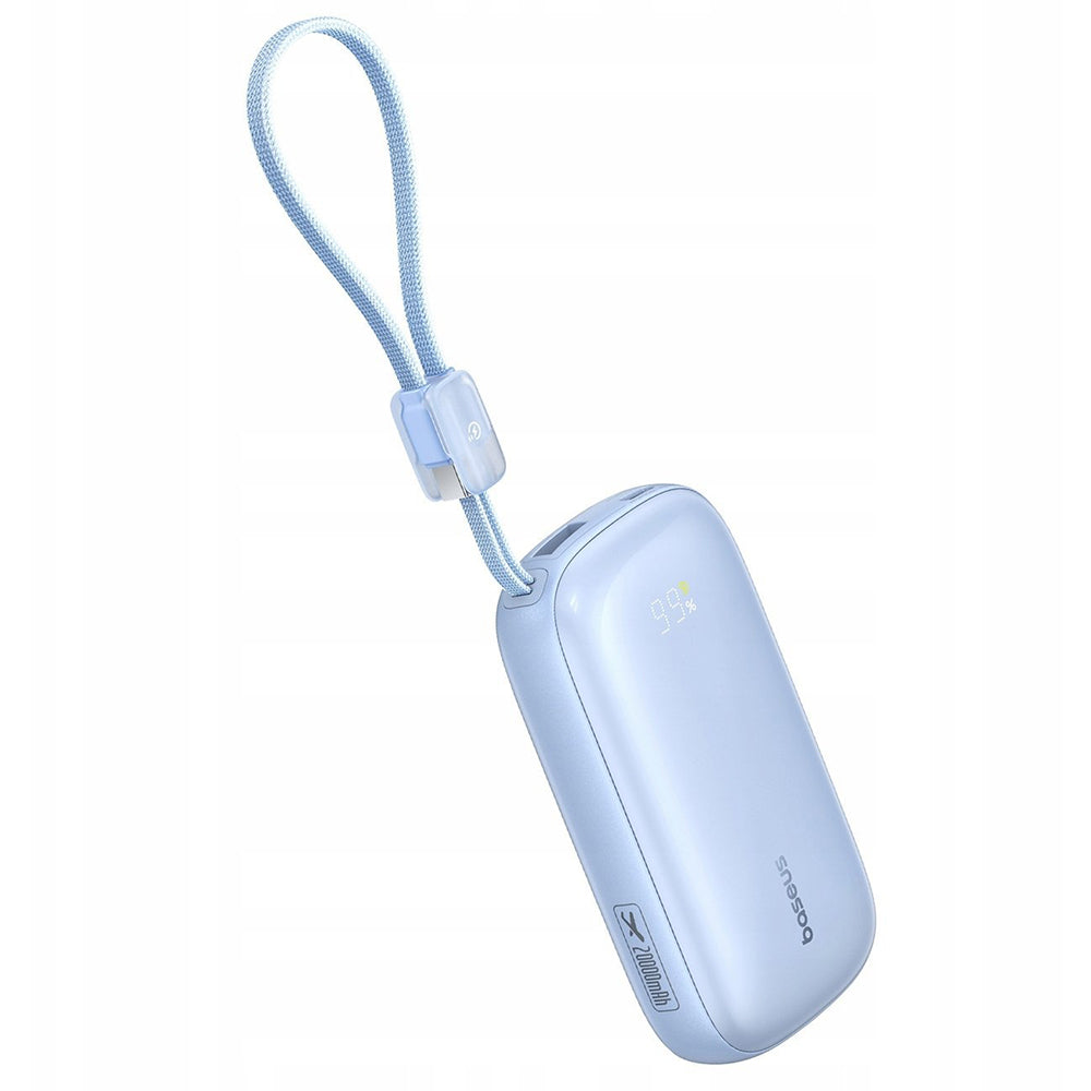 Εξωτερική Μπαταρία Baseus EnerFill FC21 Qpow 3 Ultra, 20000mAh, 22.5W, QC + PD, 1 x USB-A - 1 x USB-C, Μπλε E0027M03