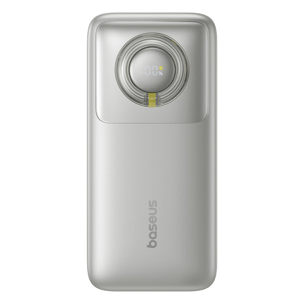 Εξωτερική Μπαταρία Baseus Free2Pull, 20000mAh, 65W, PD, 2 x USB-C, Γκρι P10073700843-00