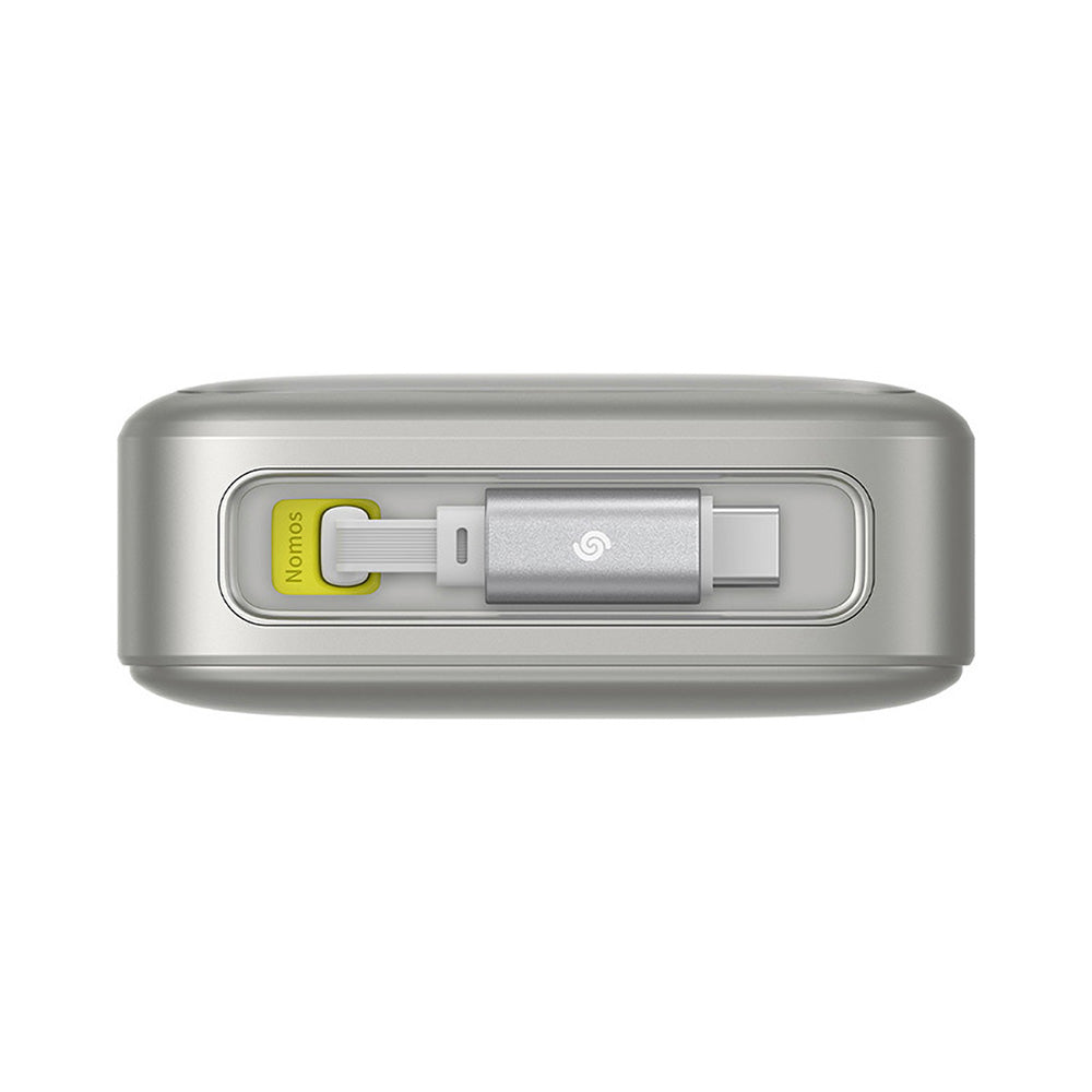Εξωτερική Μπαταρία Baseus Free2Pull, 20000mAh, 65W, PD, 2 x USB-C, Γκρι P10073700843-00
