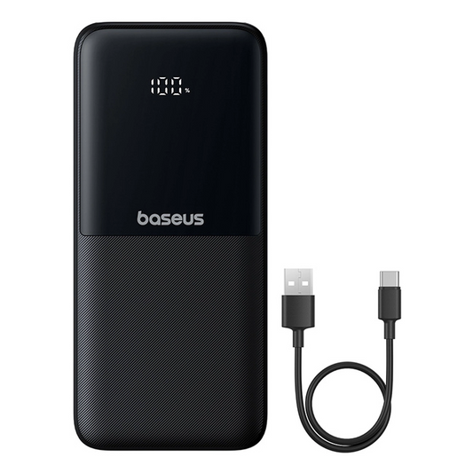 Εξωτερική Μπαταρία Baseus Lipow, 10000mAh, 22.5W, QC + PD, 1 x Lightning - 1 x USB-A - 2 x USB-C, Μαύρη P10079101123-00