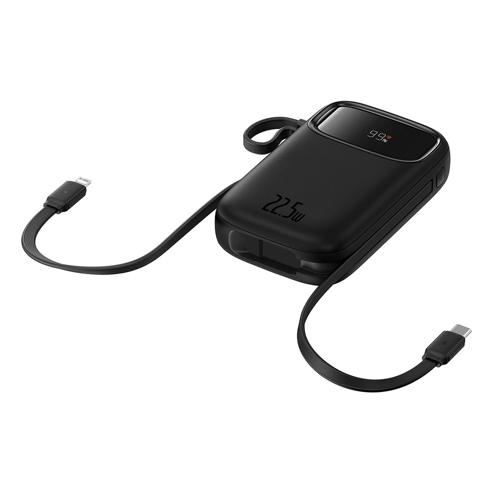 Εξωτερική Μπαταρία Baseus Qpow Pro+, 20000mAh, 22.5W, QC + PD, 1 x Lightning - 1 x USB-A - 2 x USB-C, Μαύρη P10055002113-00