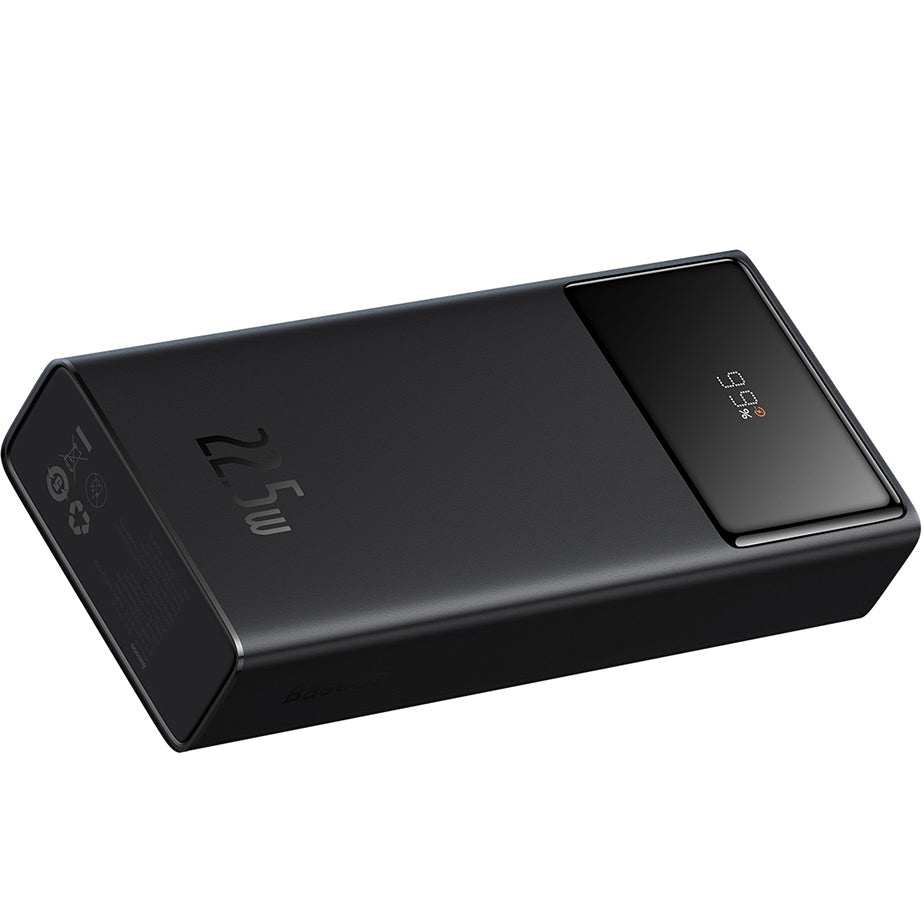 Εξωτερική Μπαταρία Baseus Star Lord, 20000mAh, 22.5W, QC + PD, 1 x USB-C - 2 x USB-A, Μαύρη PPXJ080001