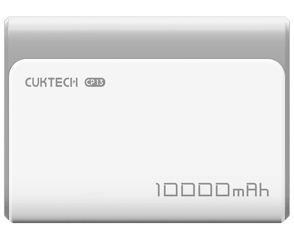 Εξωτερική Μπαταρία Cuktech CP13, 10000mAh, 30W, QC + PD, 1 x USB-A - 1 x USB-C, Γκρι CUK0PB100DGR